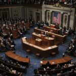 Senate CRUSHES Democrats’ Israel Arms Block… A large assembly of politicians in a legislative chamber