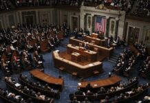 Senate CRUSHES Democrats’ Israel Arms Block… A large assembly of politicians in a legislative chamber