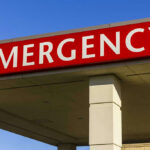 Carter’s SHOCKING Hospice Fraud Revelation! Red and white Emergency sign outside building.