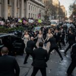 CHAOS ERUPTS — Protester STORMS Met Gala Red Carpet…