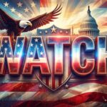 WATCH: Narco-Terror Boat Blown Away! Patriotic graphic featuring an eagle, the Capitol building, and the word 'WATCH'