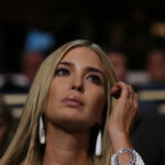 Ivanka Trump TARGETED: Terrifying Assassination Plot Exposed…. A woman with long blonde hair and earrings looking thoughtfully during an event