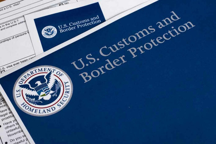 300476939 U.S. Customs and Border Protection documents and logo.