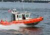 Five Family Members Drown During Rescue Coast Guard patrol boat speeding across a bay